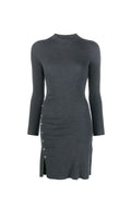 EMBELLISHED RIBBED-KNIT MINI DRESS Flowering Girl