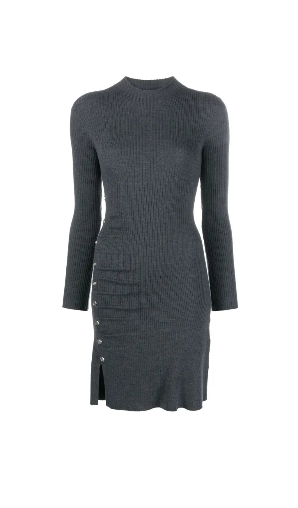 EMBELLISHED RIBBED-KNIT MINI DRESS Flowering Girl