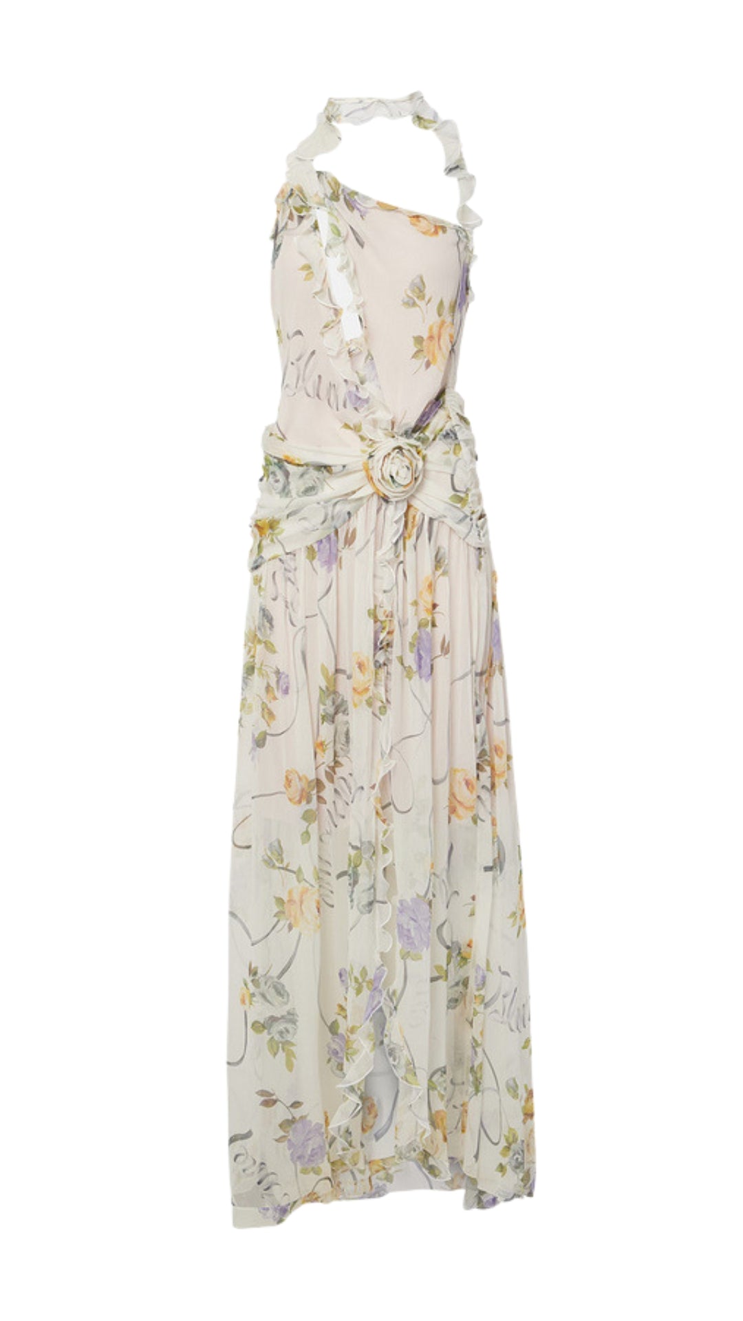 Femi Floral Printed Maxi Dress Flowering Girl