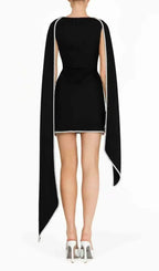 Johari Beaded Mini Dress Flowering Girl