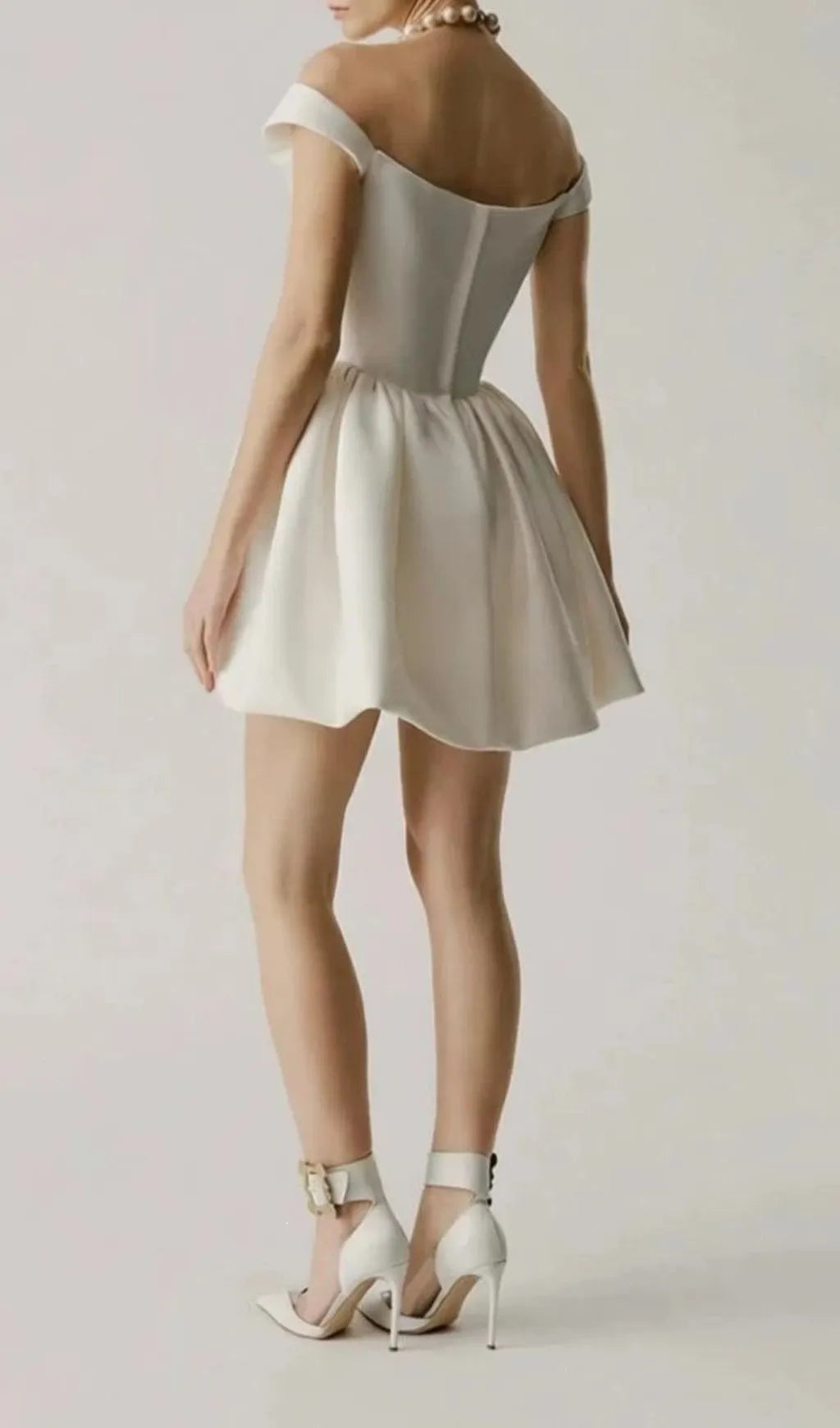Lettie Off-Shoulder Mini Dress Flowering Girl