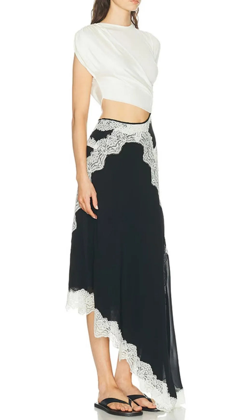 Lettie Cutout Lace Maxi Dress Flowering Girl