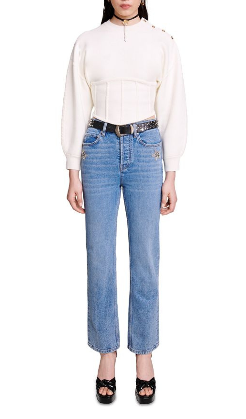 KNIT CORSET JUMPER Flowering Girl