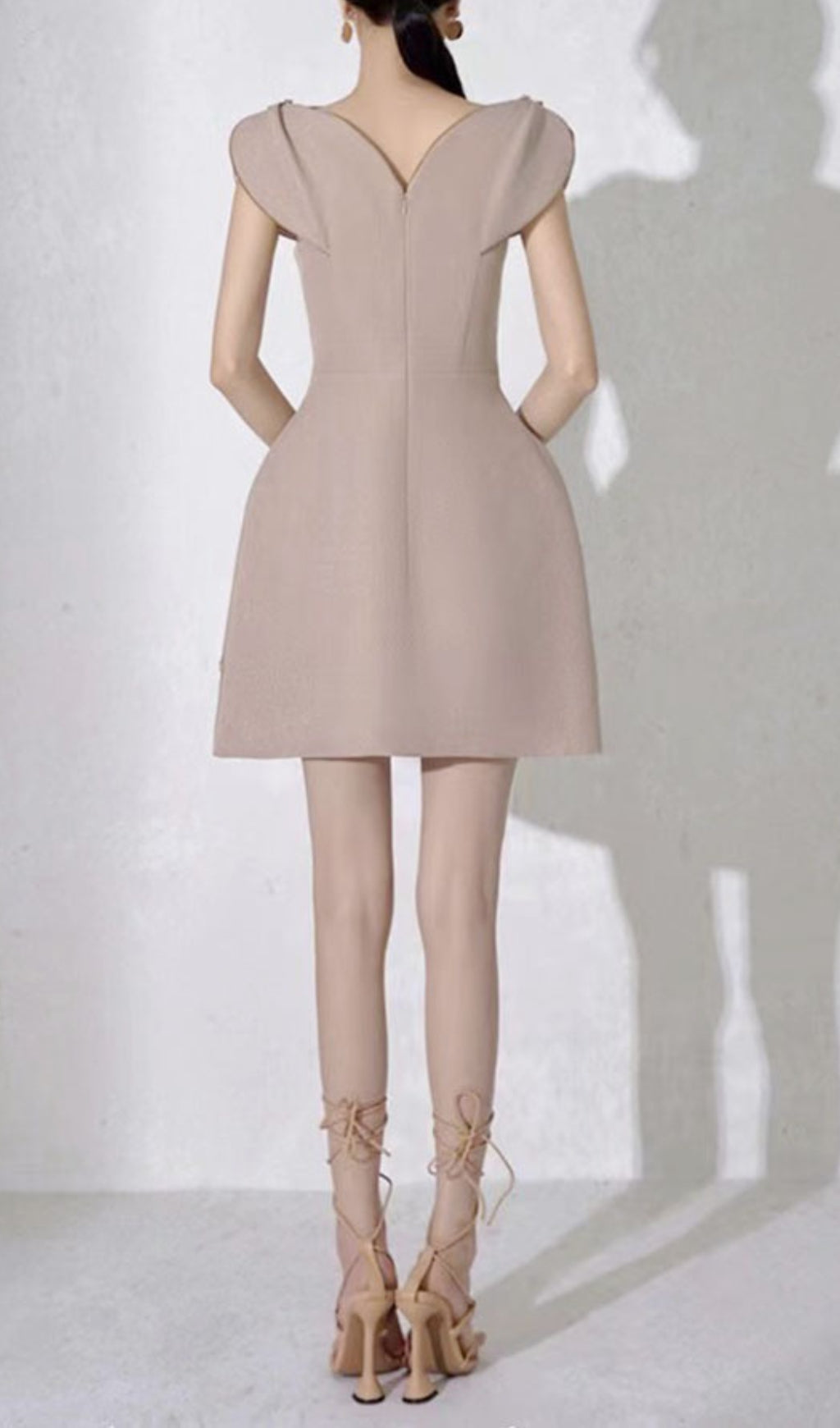 Alcmene Embroidery Mini Dress Flowering Girl