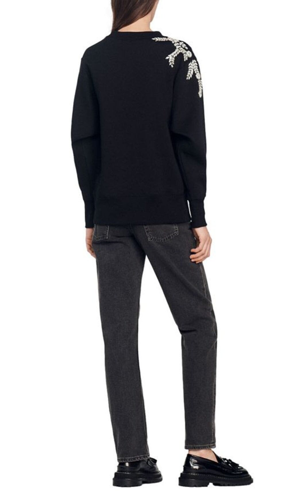 MARCEAU EMBELLISHED SWEATSHIRT Flowering Girl