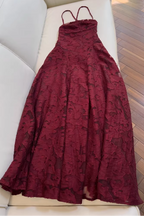 Francis Maxi Dress - Cherry Lacquer Flowering Girl