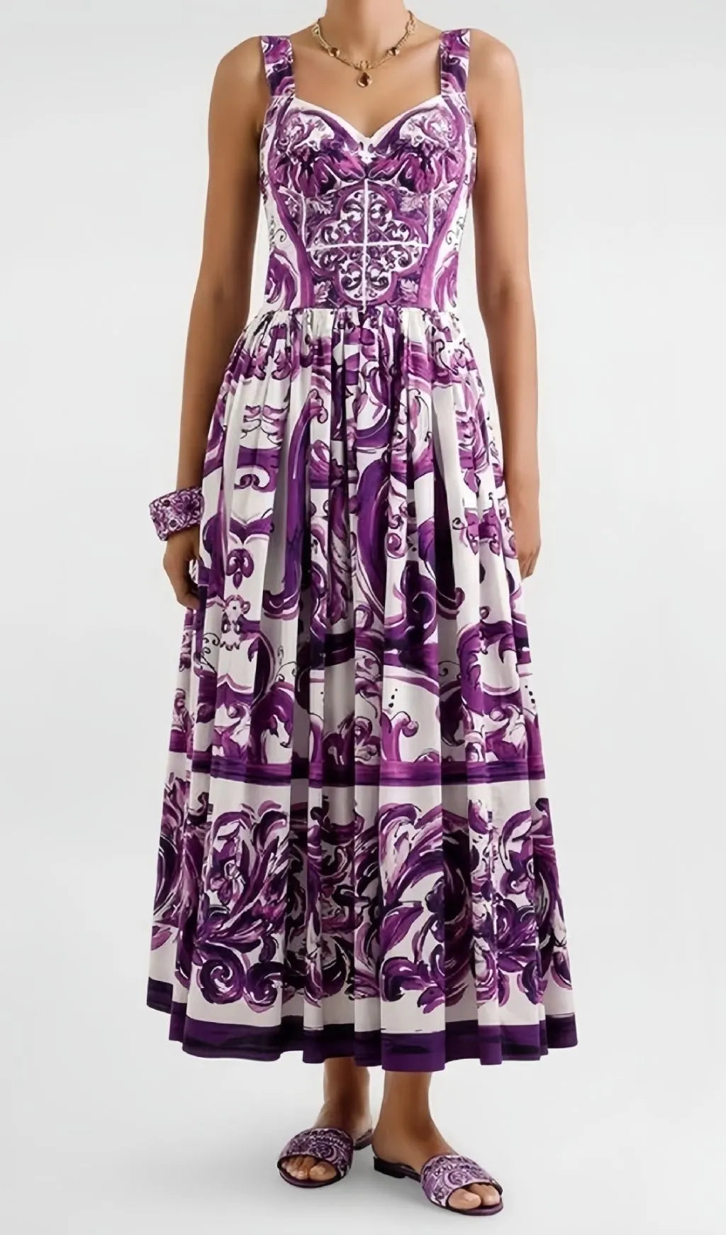 Koko Strappy Printed Maxi Dress Flowering Girl