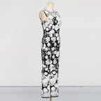 Cessair Sleeveless Flower Embroidery Midi Dress Flowering Girl