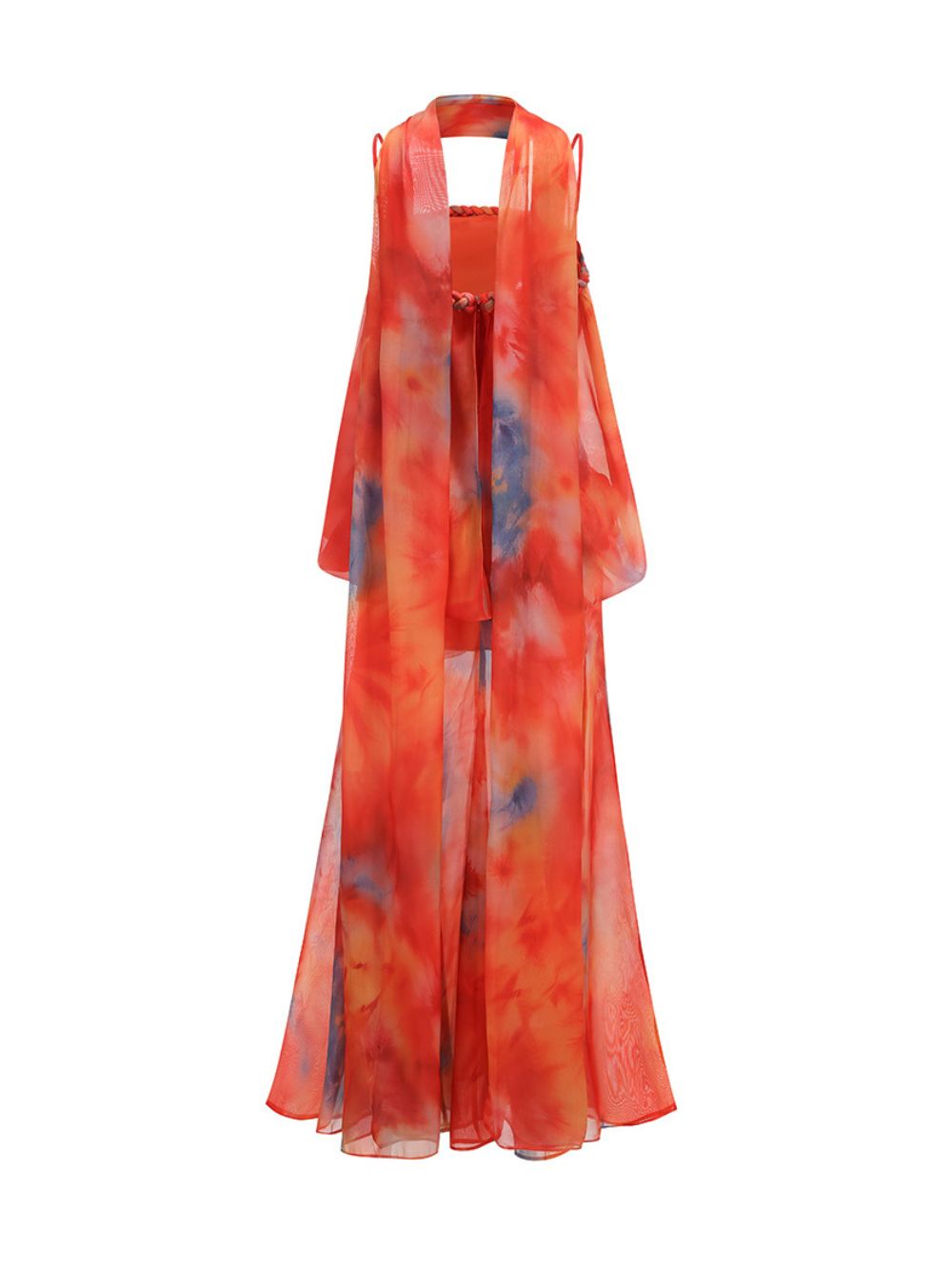 Myla Spaghetti Printed Maxi Dress