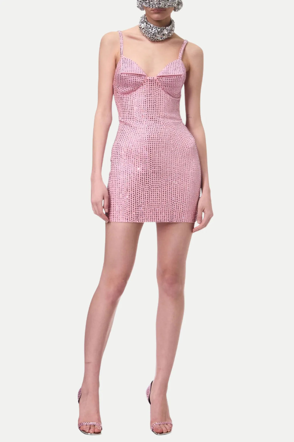 Damla Sequin Embellished Mini Dress Flowering Girl