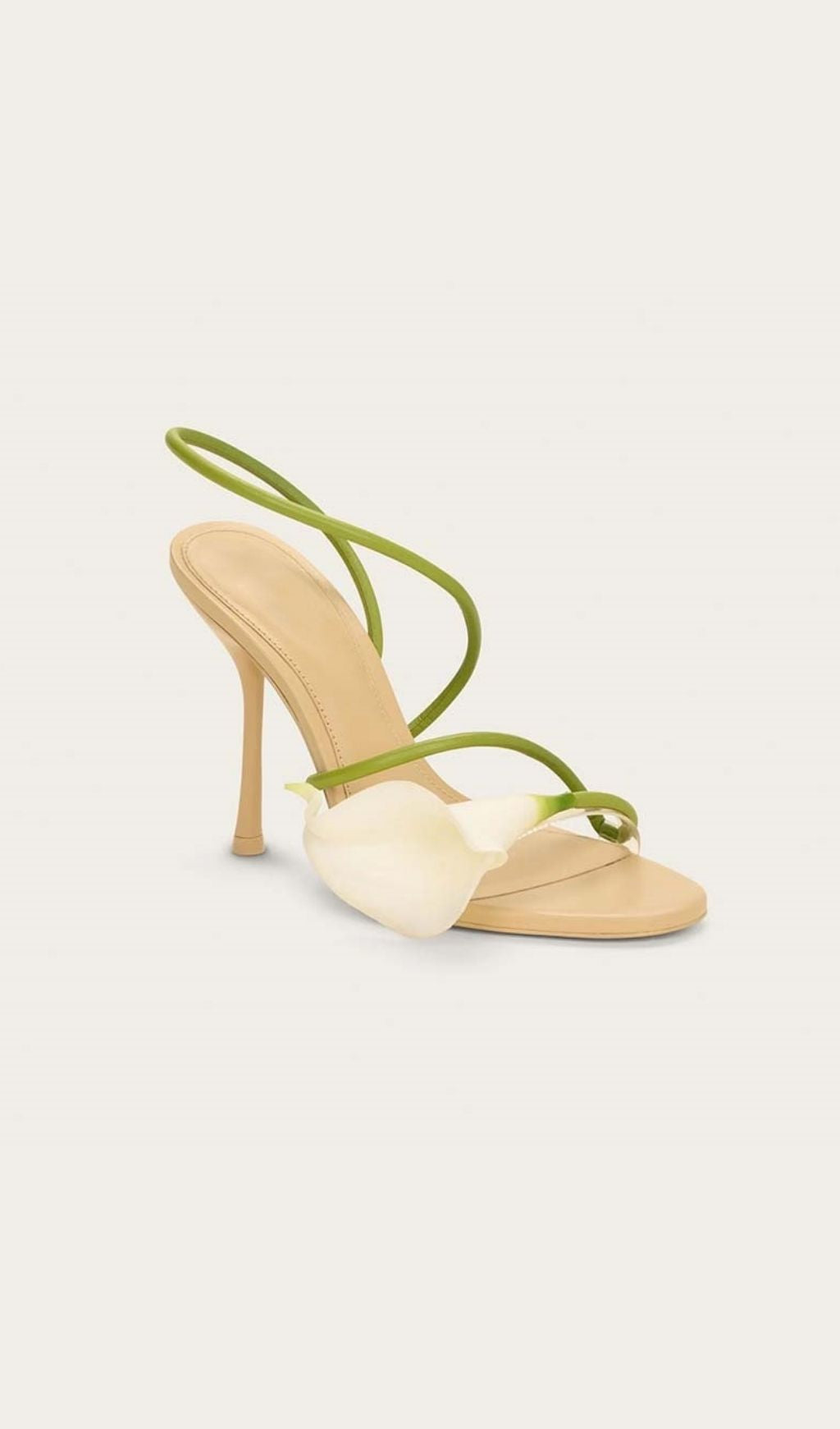 Kuniko 3D Flower Heels Flowering Girl