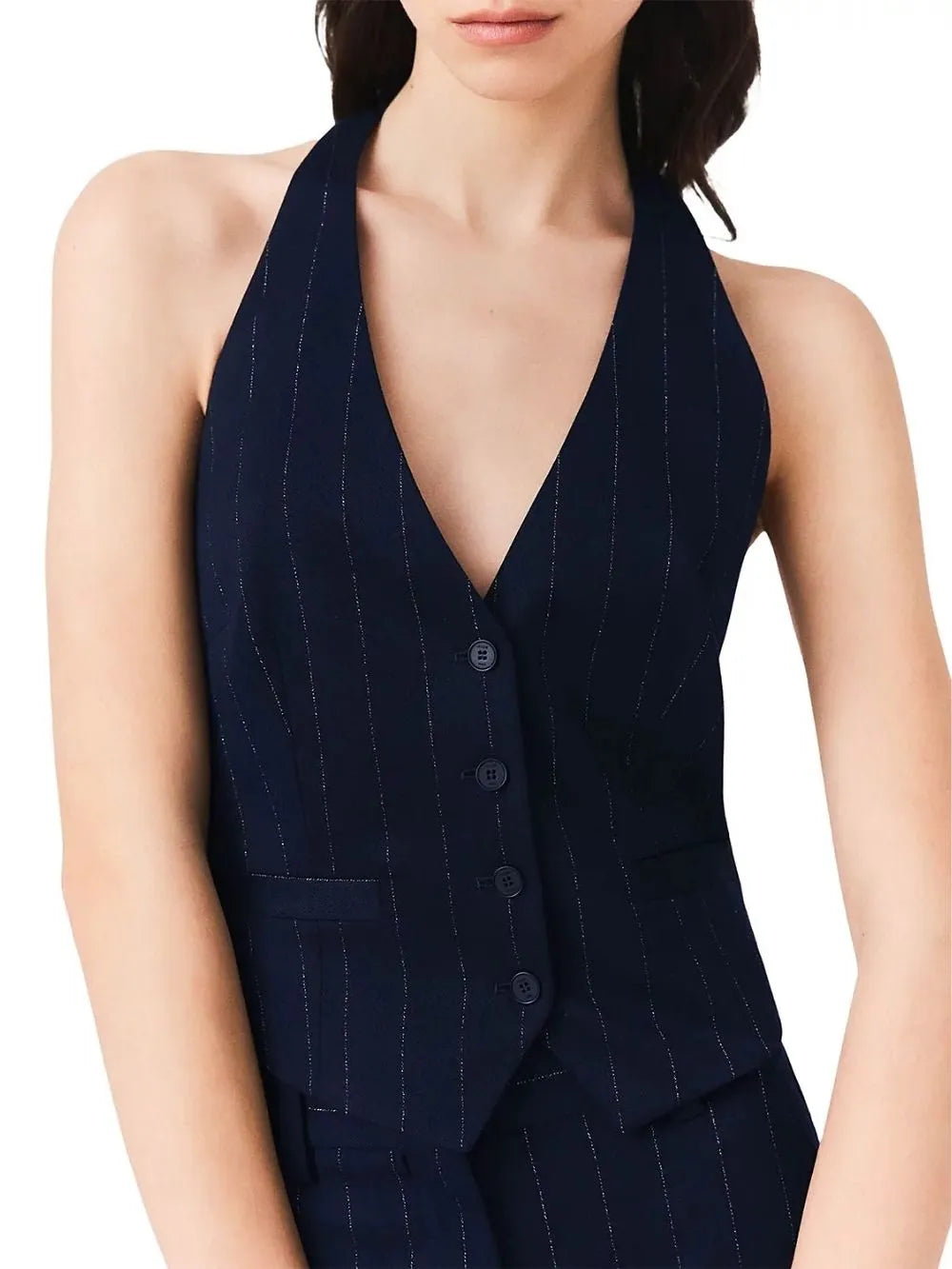 Panello Tailored Backless Top Flowering Girl