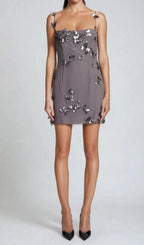 Aldis Butterfly Spaghetti Mini Dress Flowering Girl