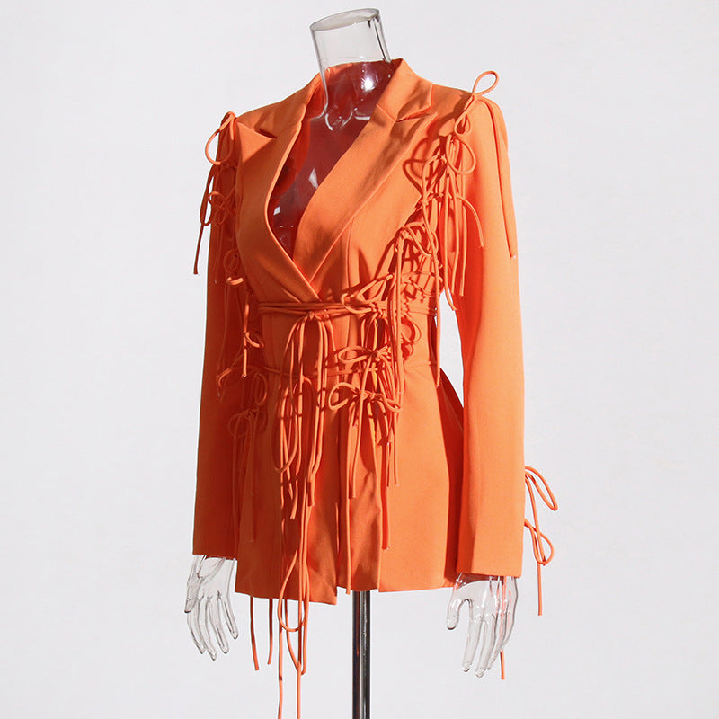 Bowknots Blazer Flowering Girl