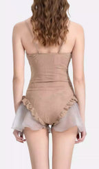 Gabby Brown One-Piece Swimsuit Flowering Girl