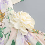 Aviya Floral Off Shoulder Strap Mini Dress Flowering Girl