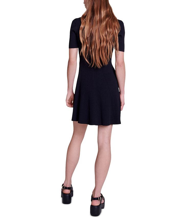 RIMOSETTE RIBBED KNIT DRESS Flowering Girl