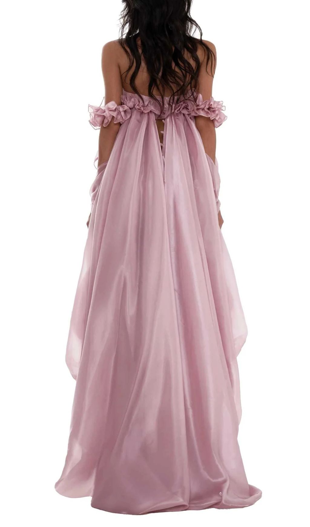 Janeeva Ruffle Maxi Dress Flowering Girl