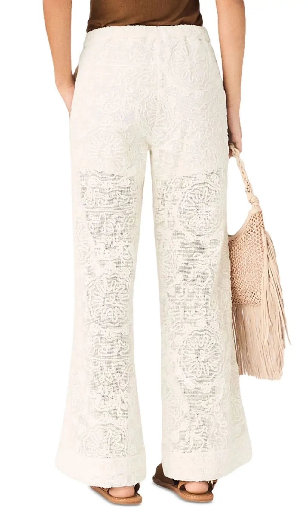 Paros Guipure Lace Pants Flowering Girl