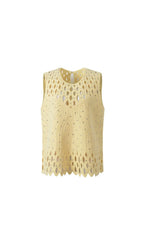 Crocheted Rhinestone Top Flowering Girl