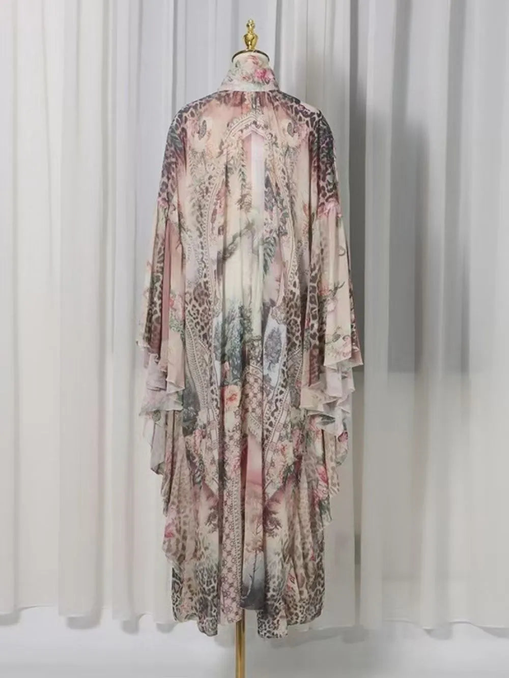 Jetta Printed Maxi Dress Flowering Girl