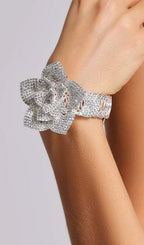 Kaira Diamante Flower Bracelet Flowering Girl