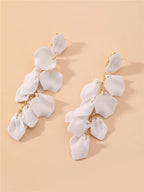 Cora Petal Fringe Earrings Flowering Girl