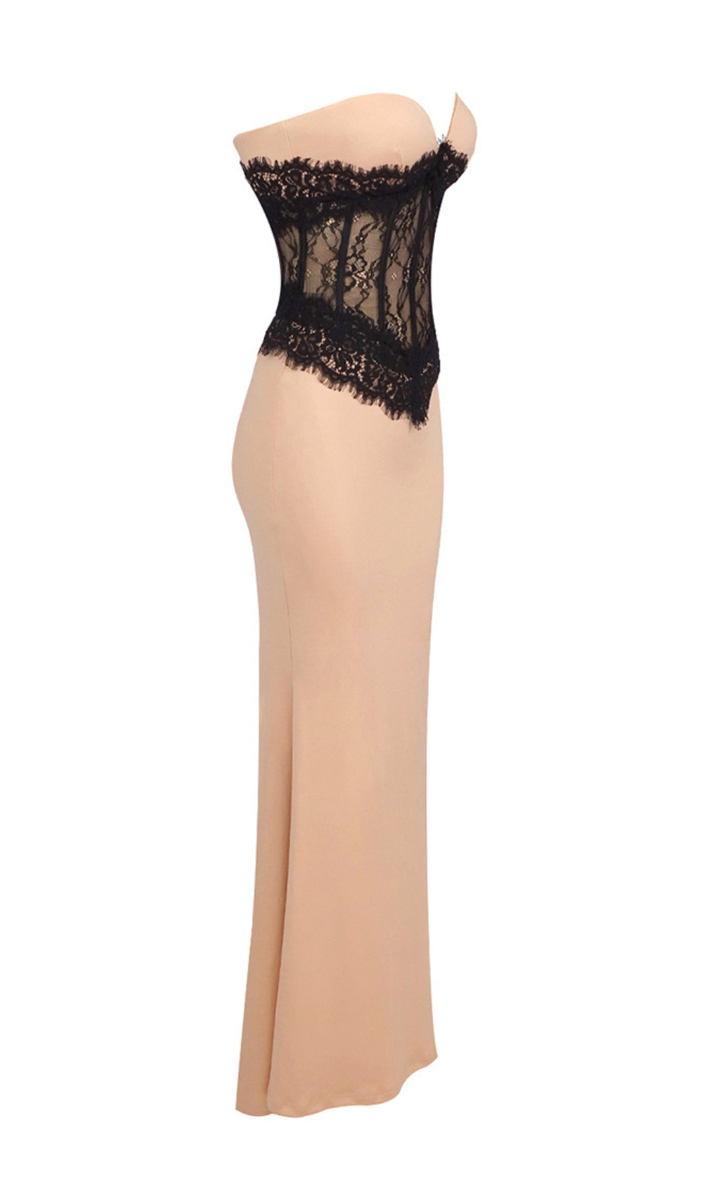 Awena Lace Corset Maxi Dress Flowering Girl