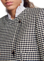CROPPED HOUNDSTOOTH JACKET Flowering Girl