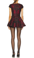 Fantine Flower Mini Dress Flowering Girl