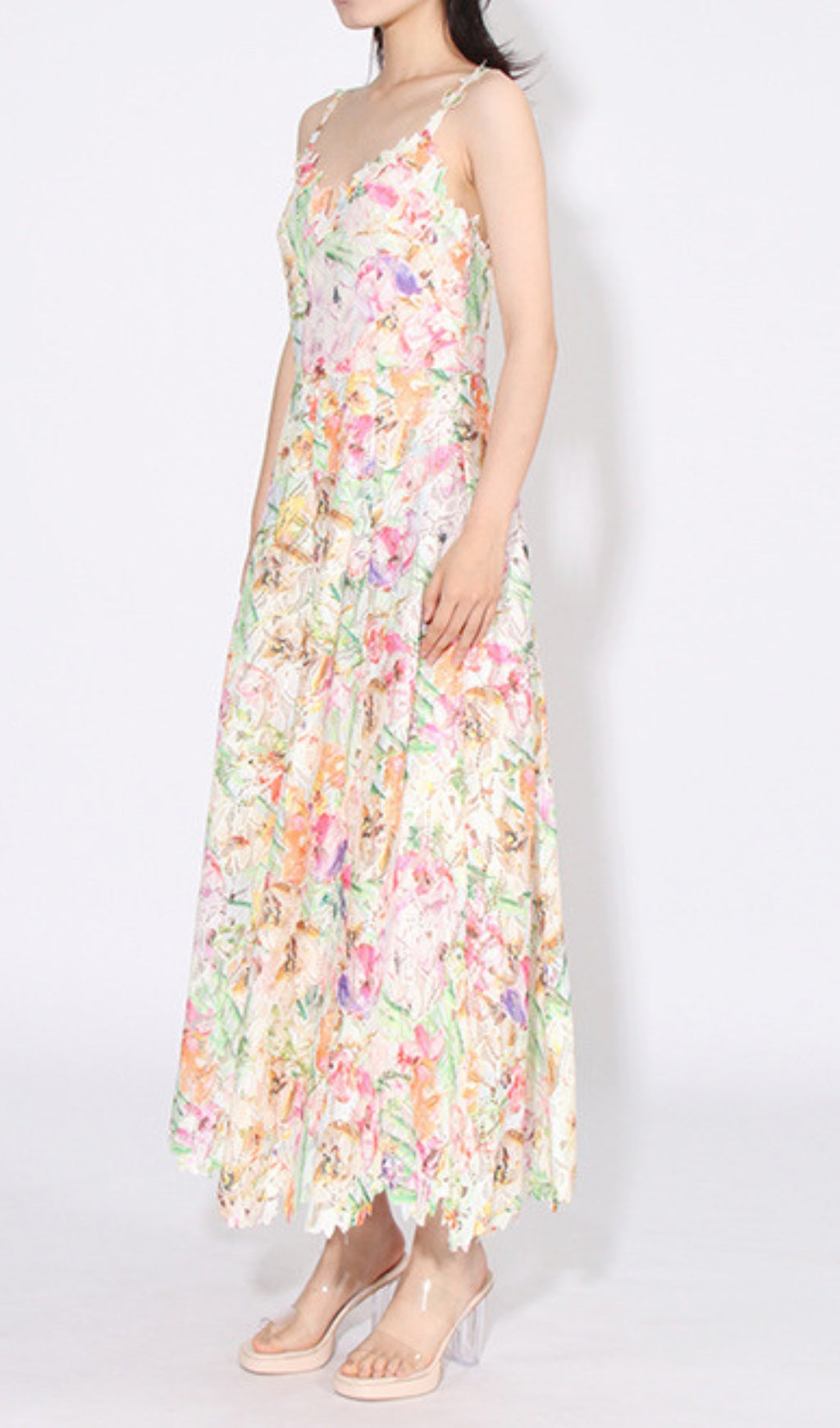 Asasia Floral Maxi Dress Flowering Girl