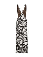 Grazia Lace Zebra Maxi Dress Flowering Girl