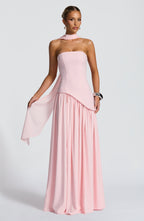 Maliyah Maxi Dress - Blush Flowering Girl