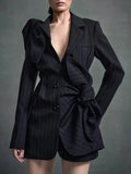 Matia Knot Blazer Flowering Girl