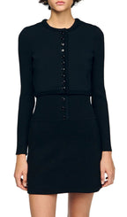 Cropped Cardigan Flowering Girl