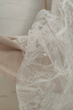 Lace Sequin A Line Midi Dress Flowering Girl