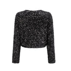 Nerissa tie-front sequinned jacket Flowering Girl