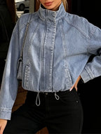 Matoaka Denim Jacket Flowering Girl