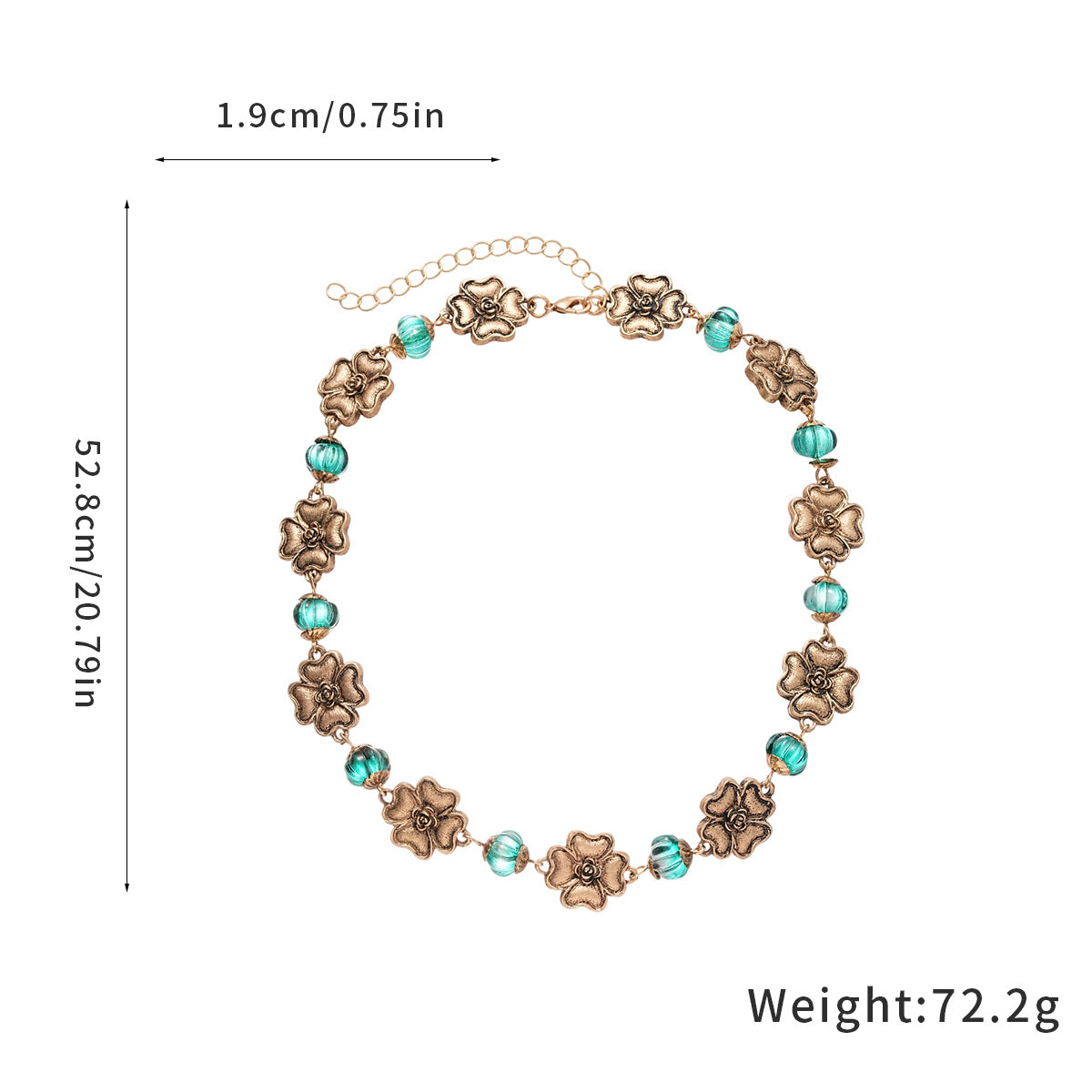 Jacoby Four-Leaf Clover Necklace Flowering Girl