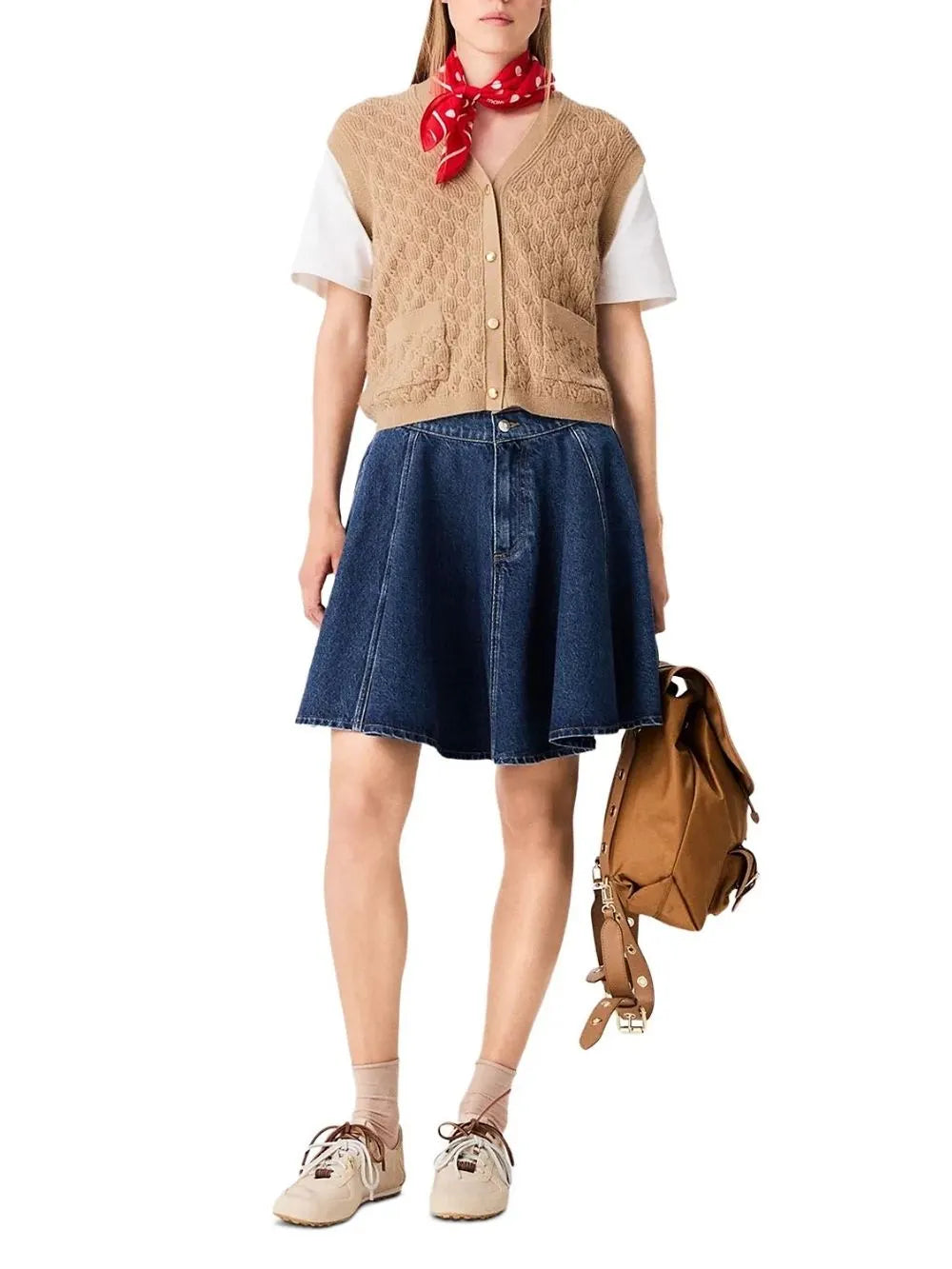 2 in 1 Effect Cardigan Flowering Girl