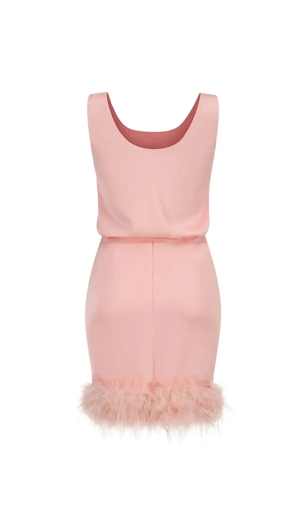 Satin Matching Set Mini Dress In Pink Flowering Girl