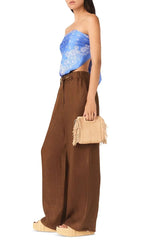 Piumacao Linen Pants Flowering Girl