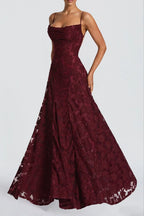 Francis Maxi Dress - Cherry Lacquer Flowering Girl
