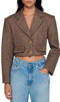LONNY CROPPED JACKET Flowering Girl