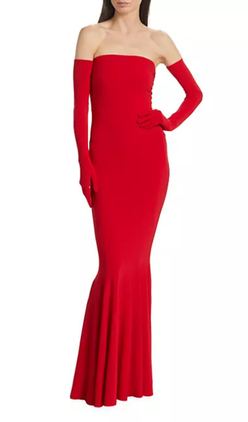 STRAPLESS FISHTAIL GOWN Flowering Girl