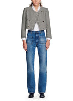 CROPPED HOUNDSTOOTH JACKET Flowering Girl