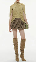 Jodell Pleated Top Flowering Girl