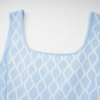 Hélène Patterned-Jacquard Sleeveless Mini Dress Flowering Girl