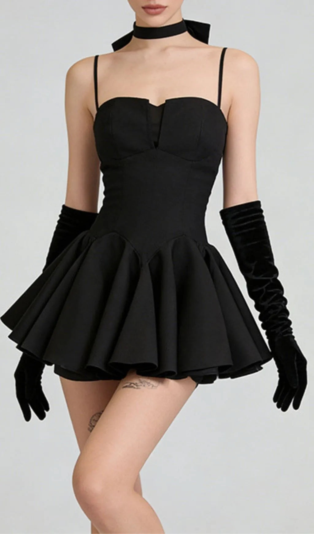 Keres Strappy Mini Dress Flowering Girl