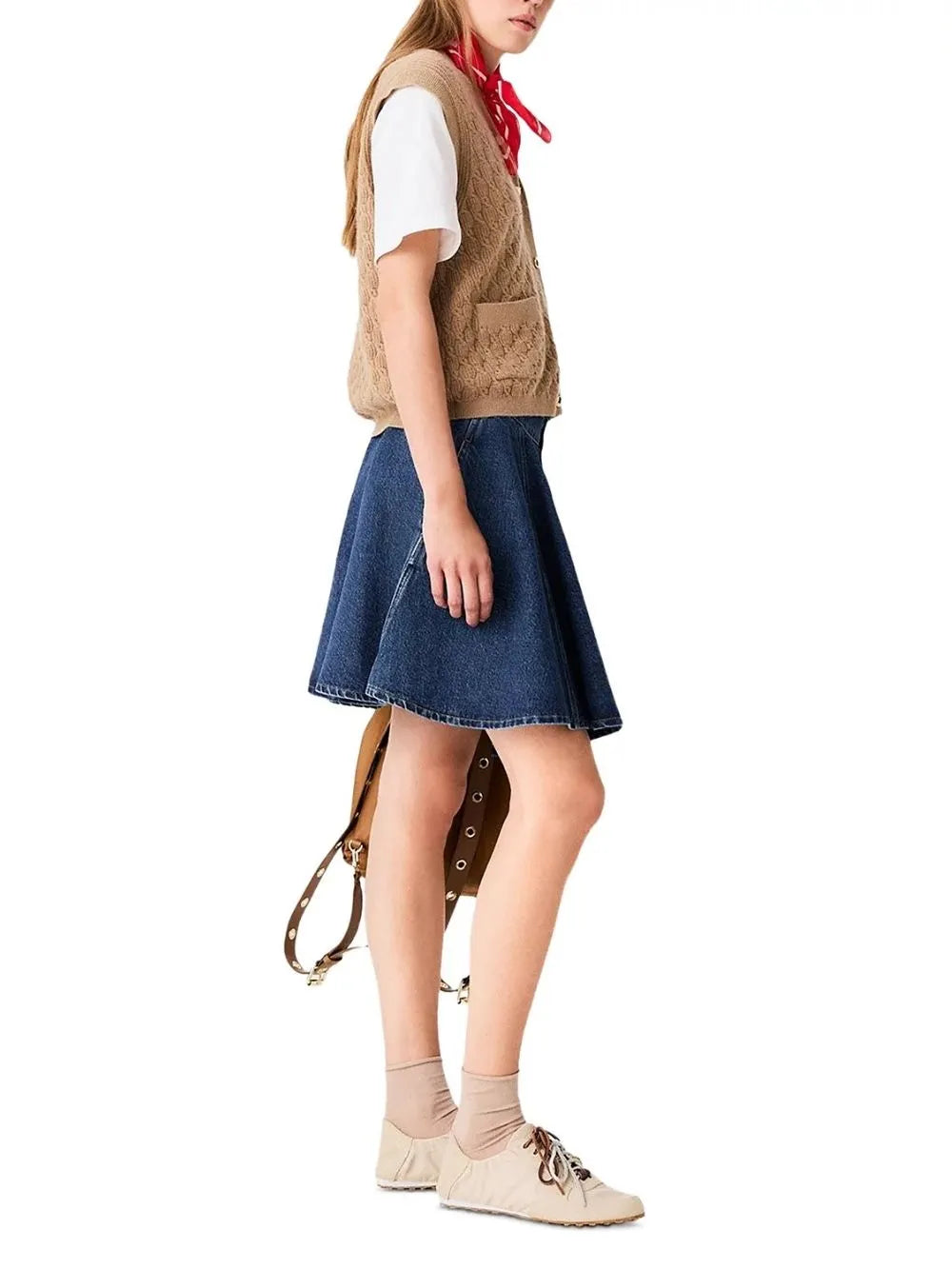 2 in 1 Effect Cardigan Flowering Girl